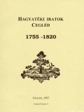 Hagyatéki iratok Cegléd 1755-1820 1997/CF33