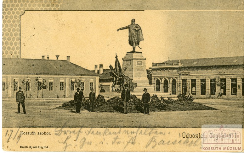 KÉPESLAP a Kossuth-szoborról